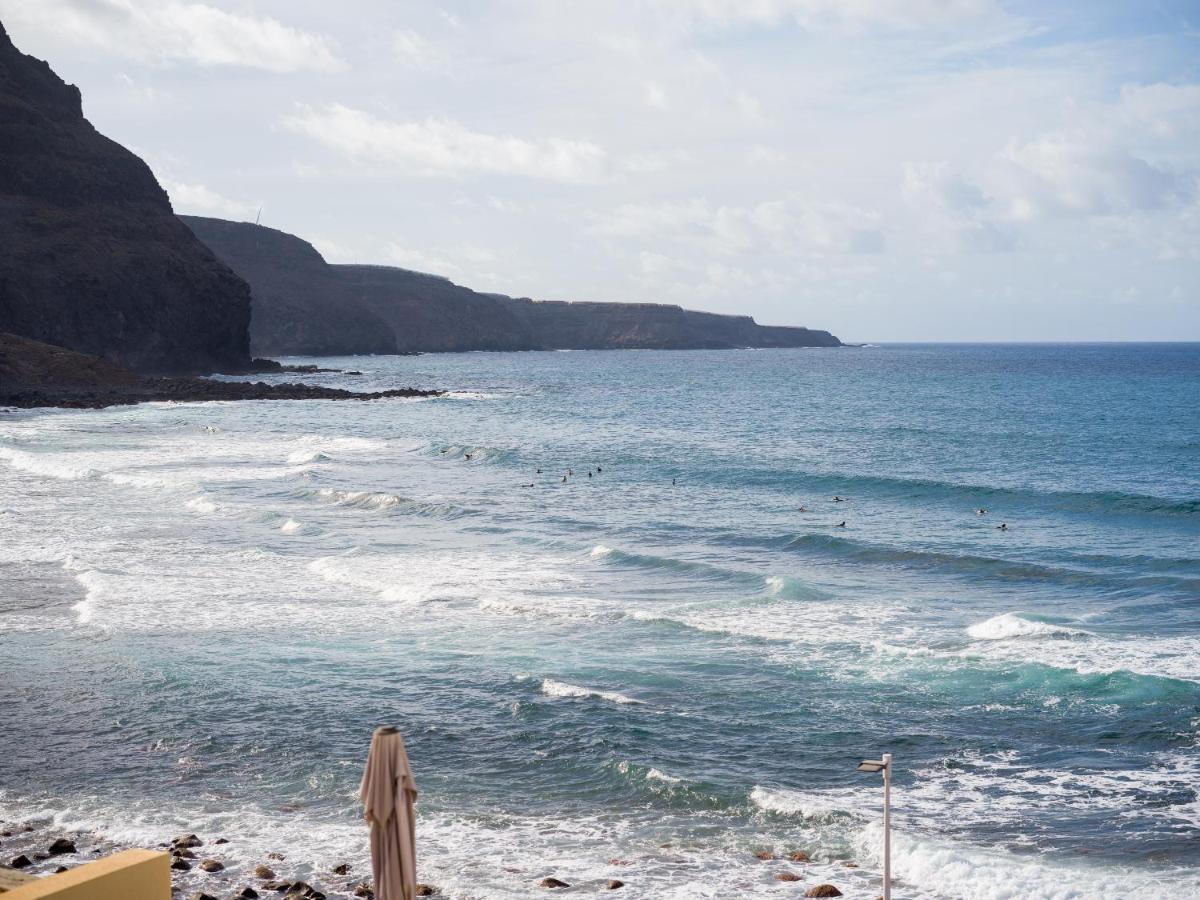 Giraud II - Secluded Beachfront Duplex Santa Maria de Guia de Gran Canaria Eksteriør bilde
