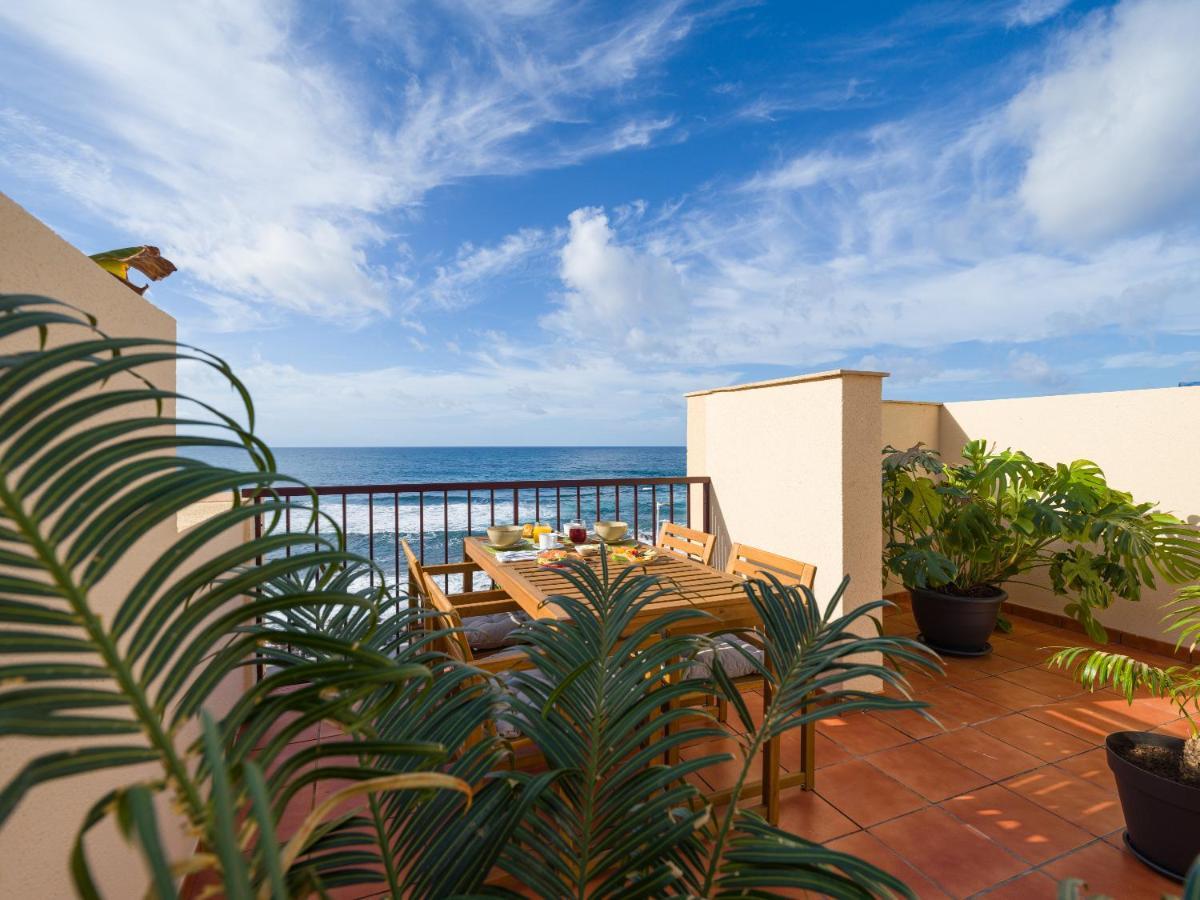 Giraud II - Secluded Beachfront Duplex Santa Maria de Guia de Gran Canaria Eksteriør bilde