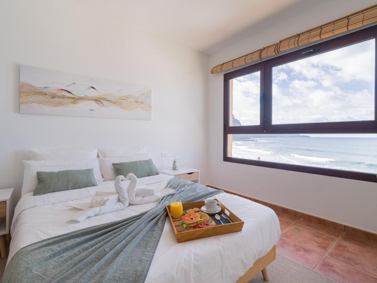 Giraud II - Secluded Beachfront Duplex Santa Maria de Guia de Gran Canaria Eksteriør bilde