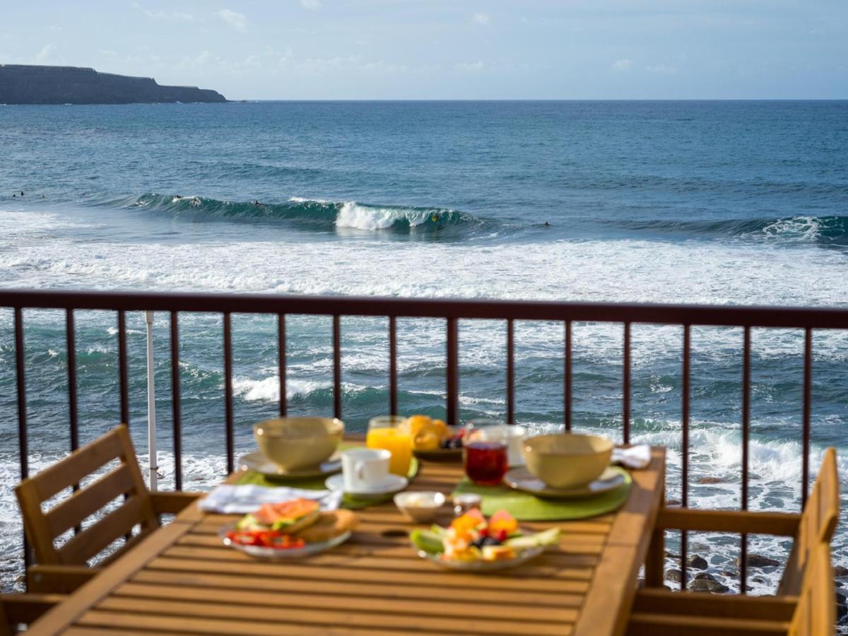 Giraud II - Secluded Beachfront Duplex Santa Maria de Guia de Gran Canaria Eksteriør bilde